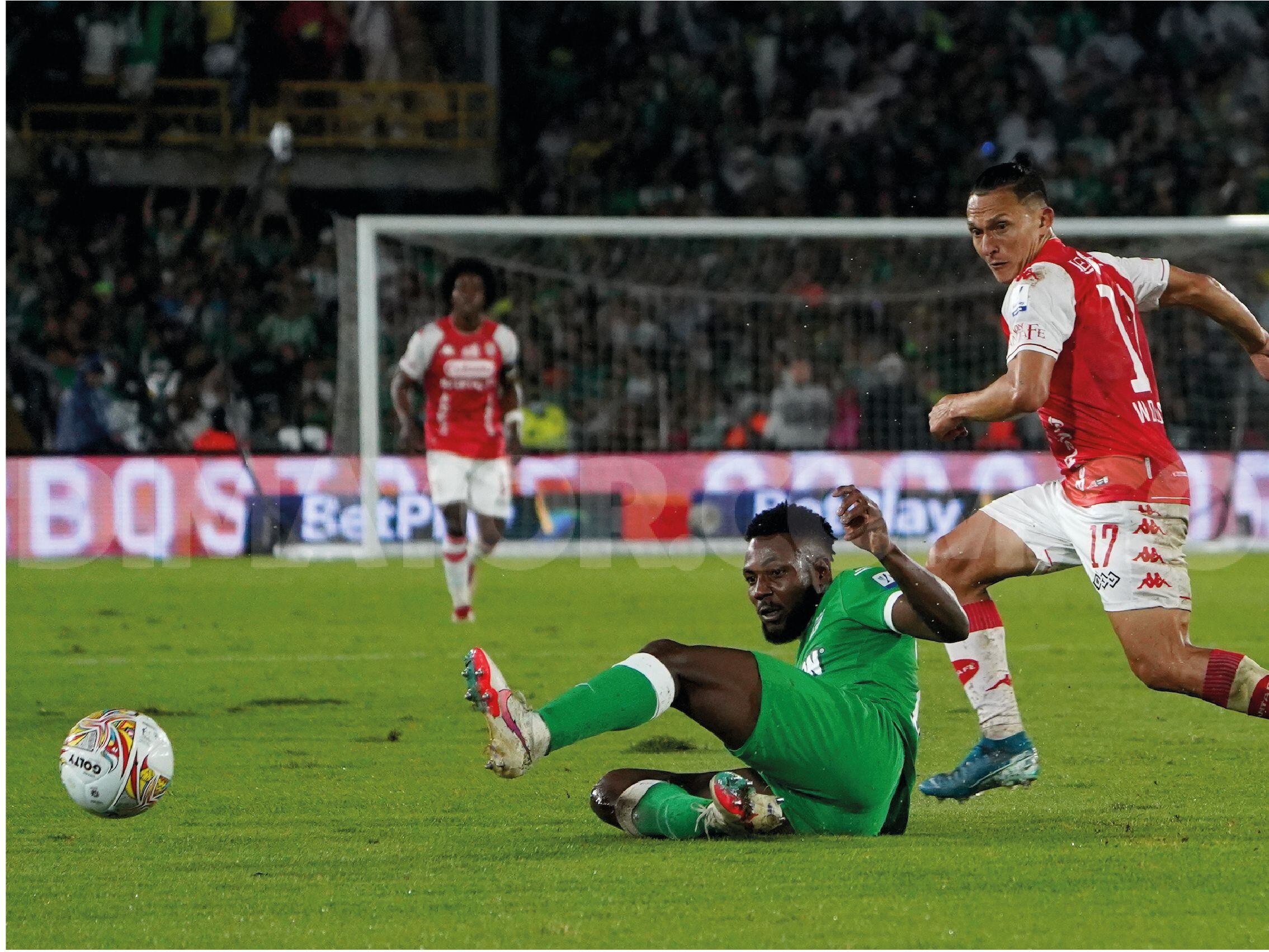 Álvaro Angulo, lateral izquierdo de Nacional / Dimayor.