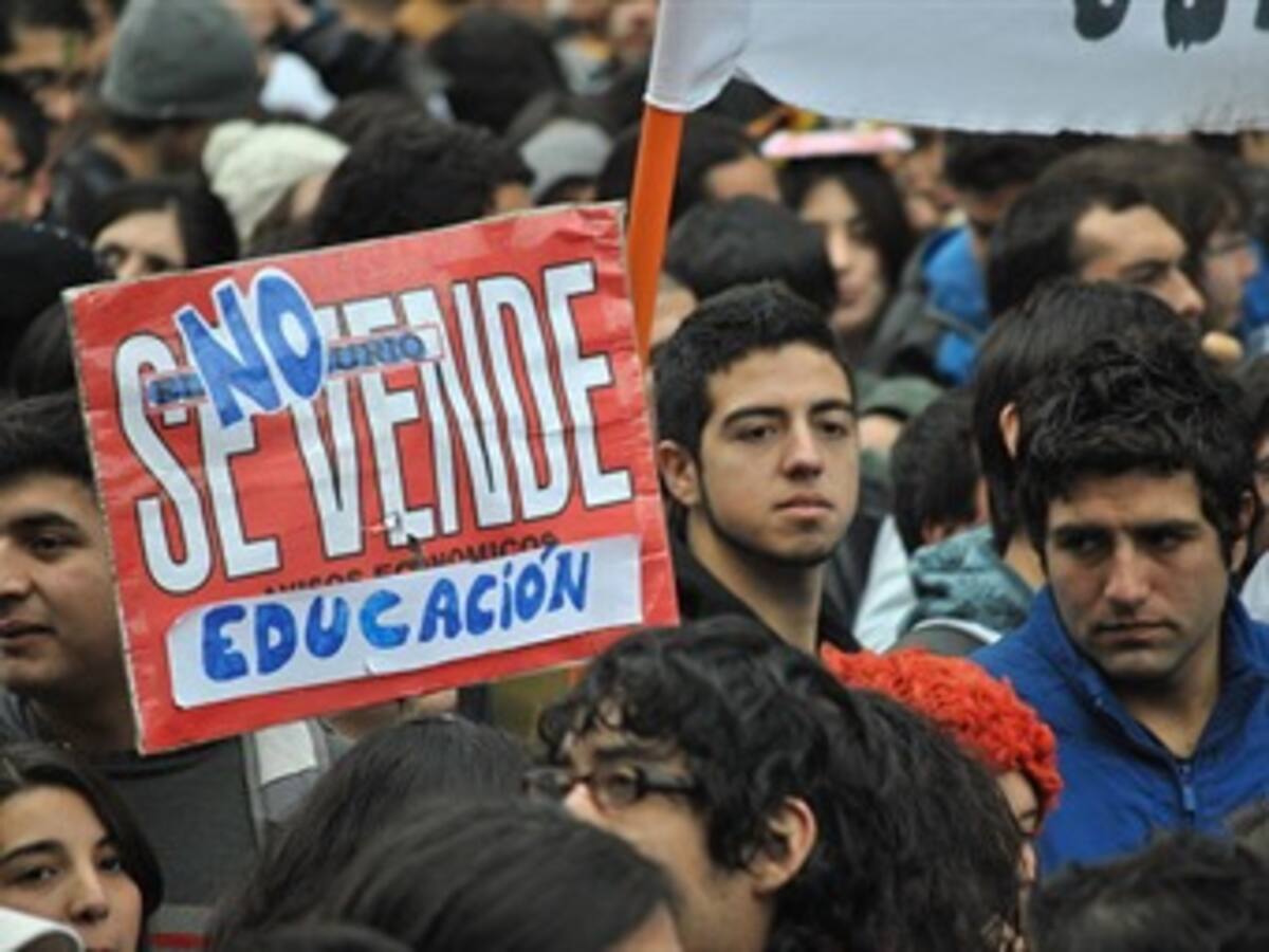 Movilización nacional de estudiantes en Chile