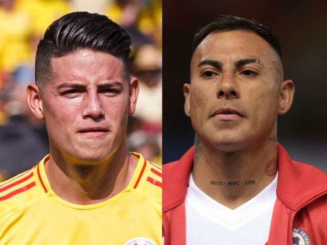 James Rodríguez y Eduardo Vargas / Getty Images
