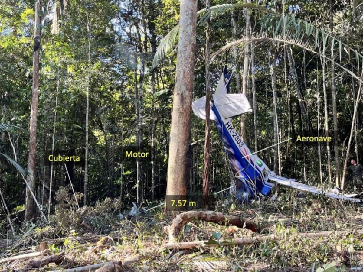 Piloto de avioneta accidentada en Guaviare intentó hacer acuatizaje