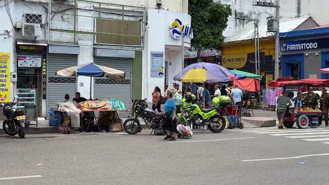 Balacera en el centro de Cúcuta deja un capturado y un herido. / Foto: Noticias Cúcuta 75.
