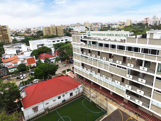 Sedes 2 y 3 de la Universidad Simón Bolívar, en Barranquilla. Foto: Unisimón.