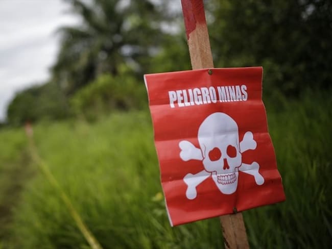 Víctimas de minas antipersonal. Foto: Colprensa / SERGIO ACERO