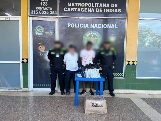 Foto: Policía Metropolitana de Cartagena