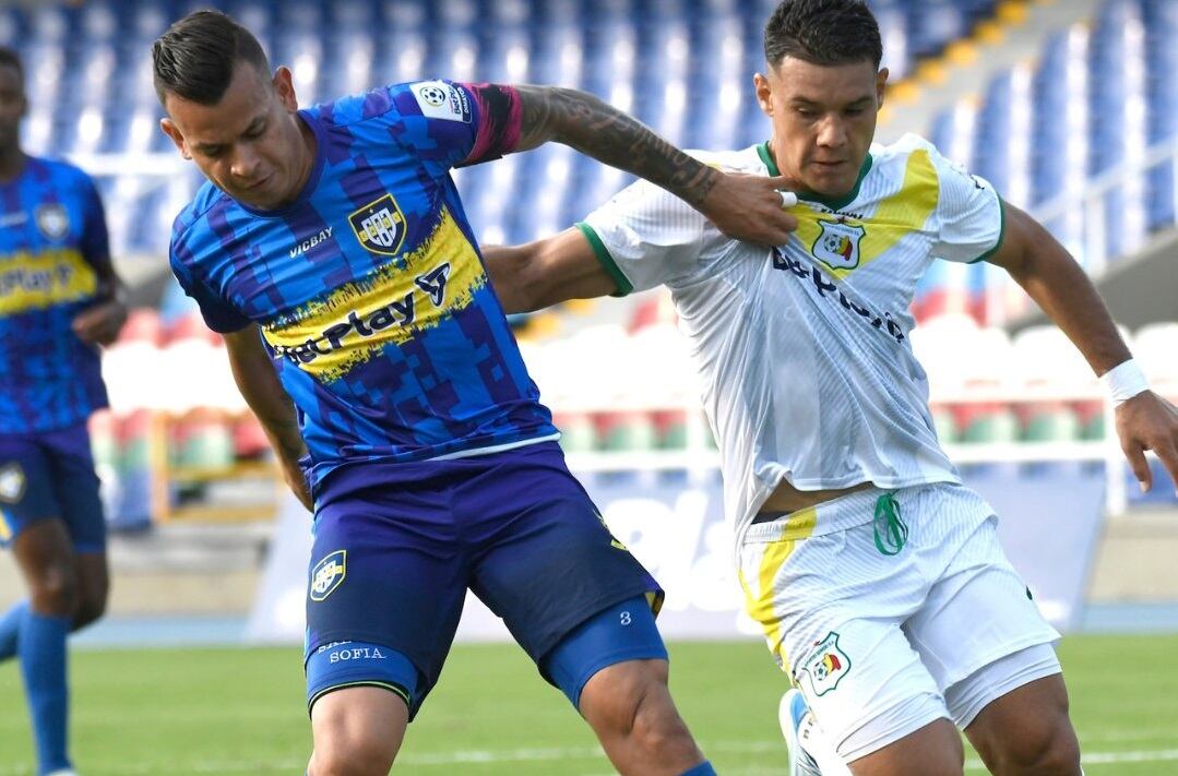 Duelo entre Boca Juniors de Cali y Deportes Quindío en el Torneo de Ascenso / Dimayor