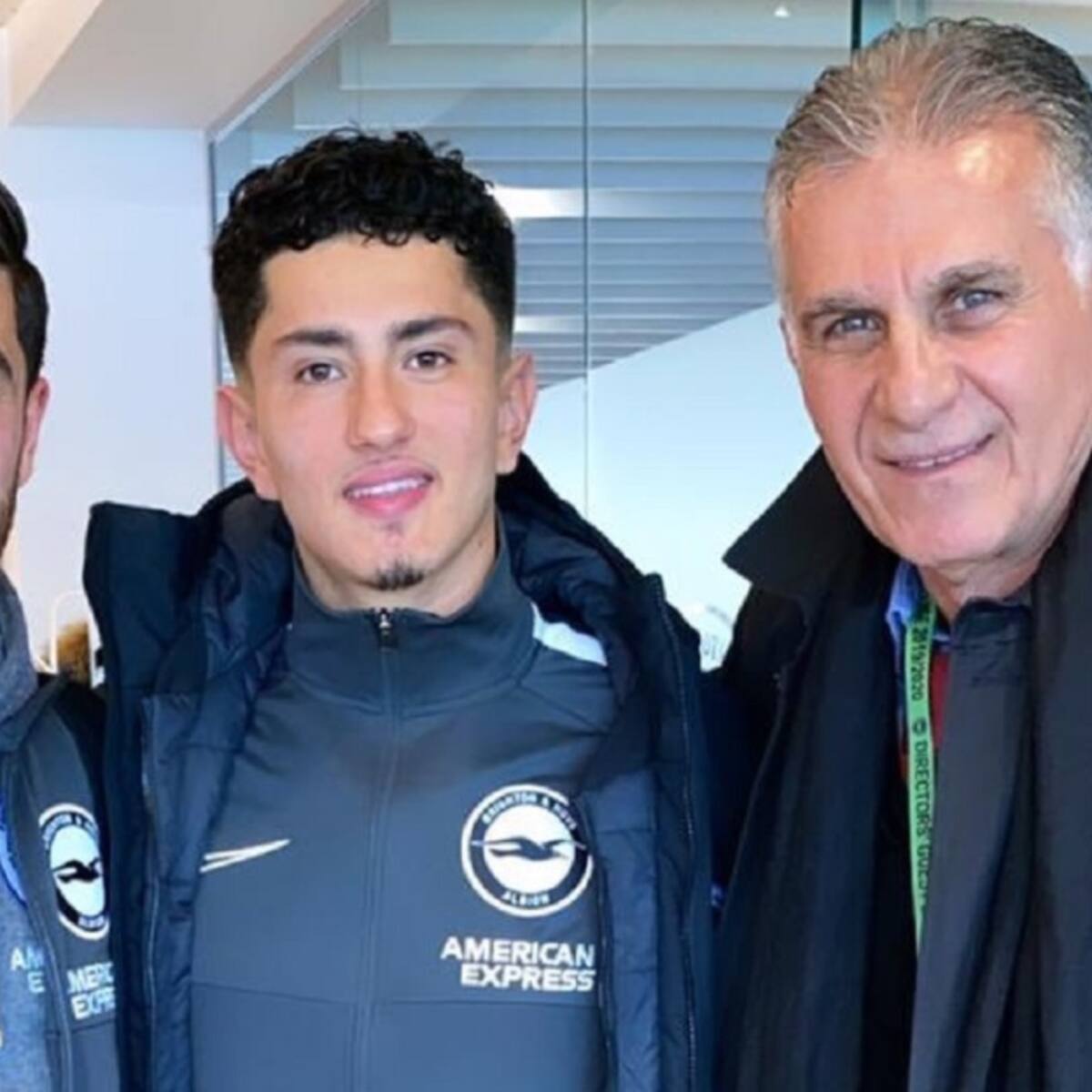 ¿Lo convocará? Carlos Queiroz visitó a Steven Alzate en el Brighton