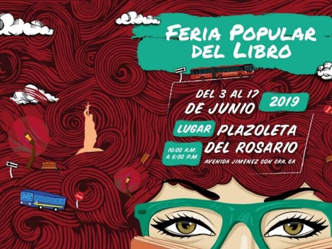 Arranca la Feria Popular del Libro en la Plazoleta del Rosario