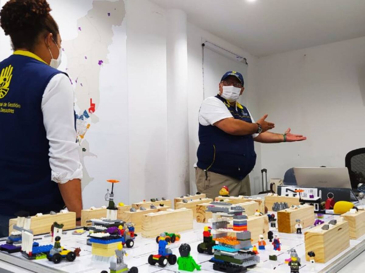 En Cartagena más de 300 empresas y organizaciones participaron de simulacro
