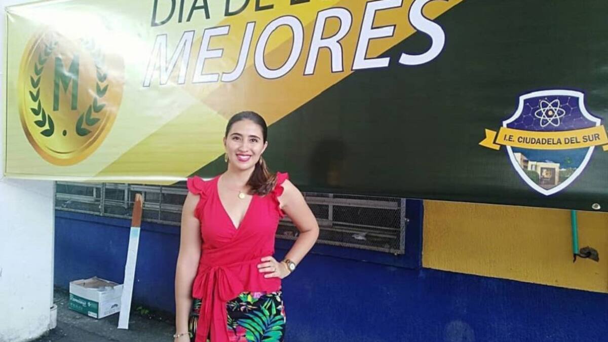 Katy León Zuluaga, docente de Armenia