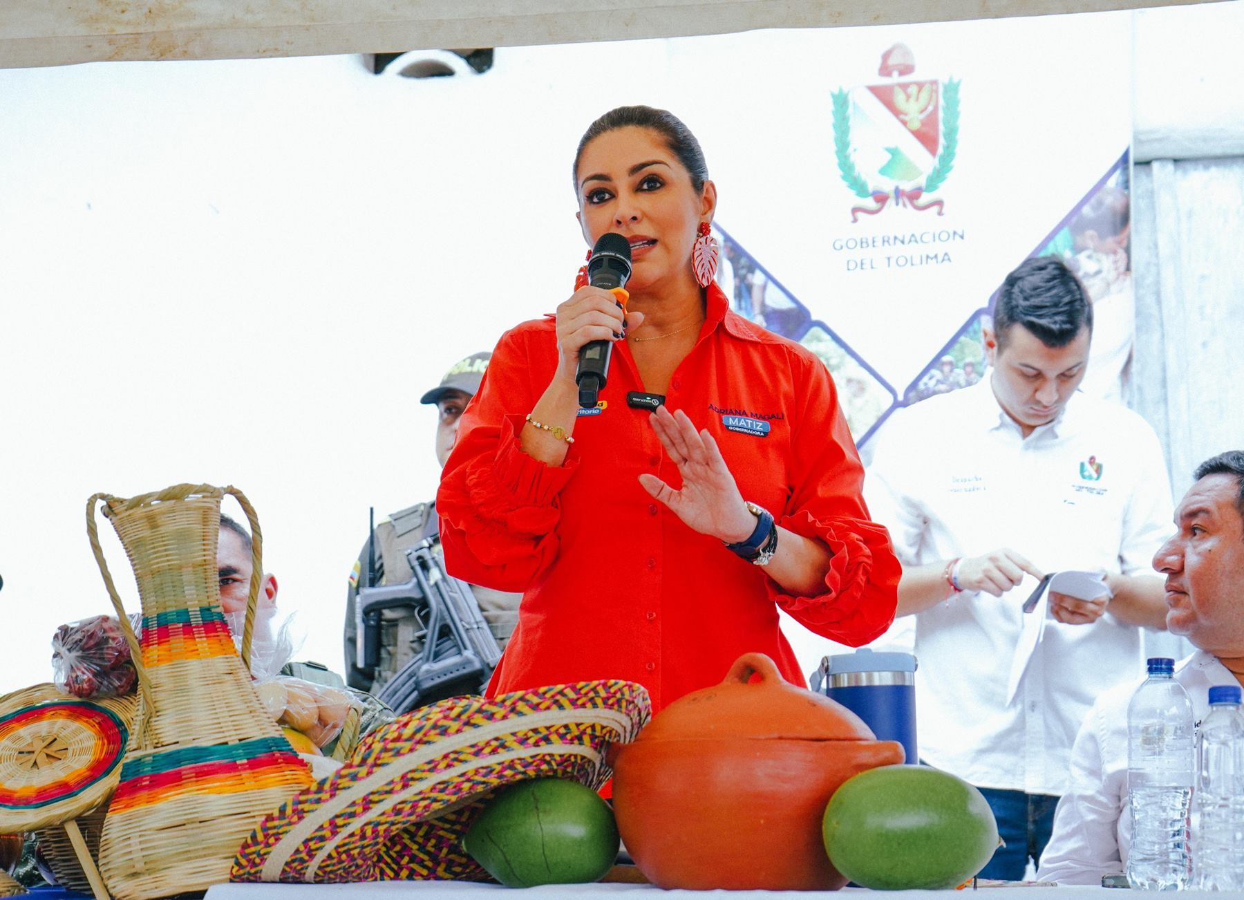 Adriana Matiz, gobernadora del Tolima