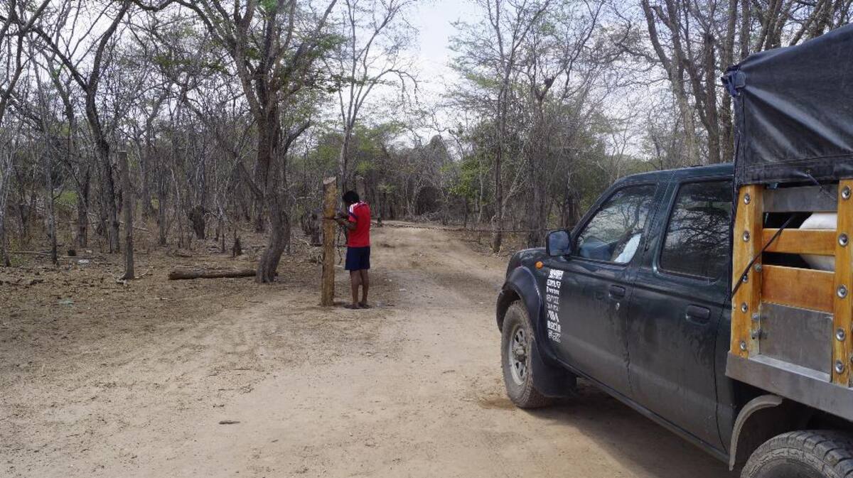 Recorrido de Caracol Radio por las zonas que aguantan sed. Fotos de Luis Enrique Rodríguez