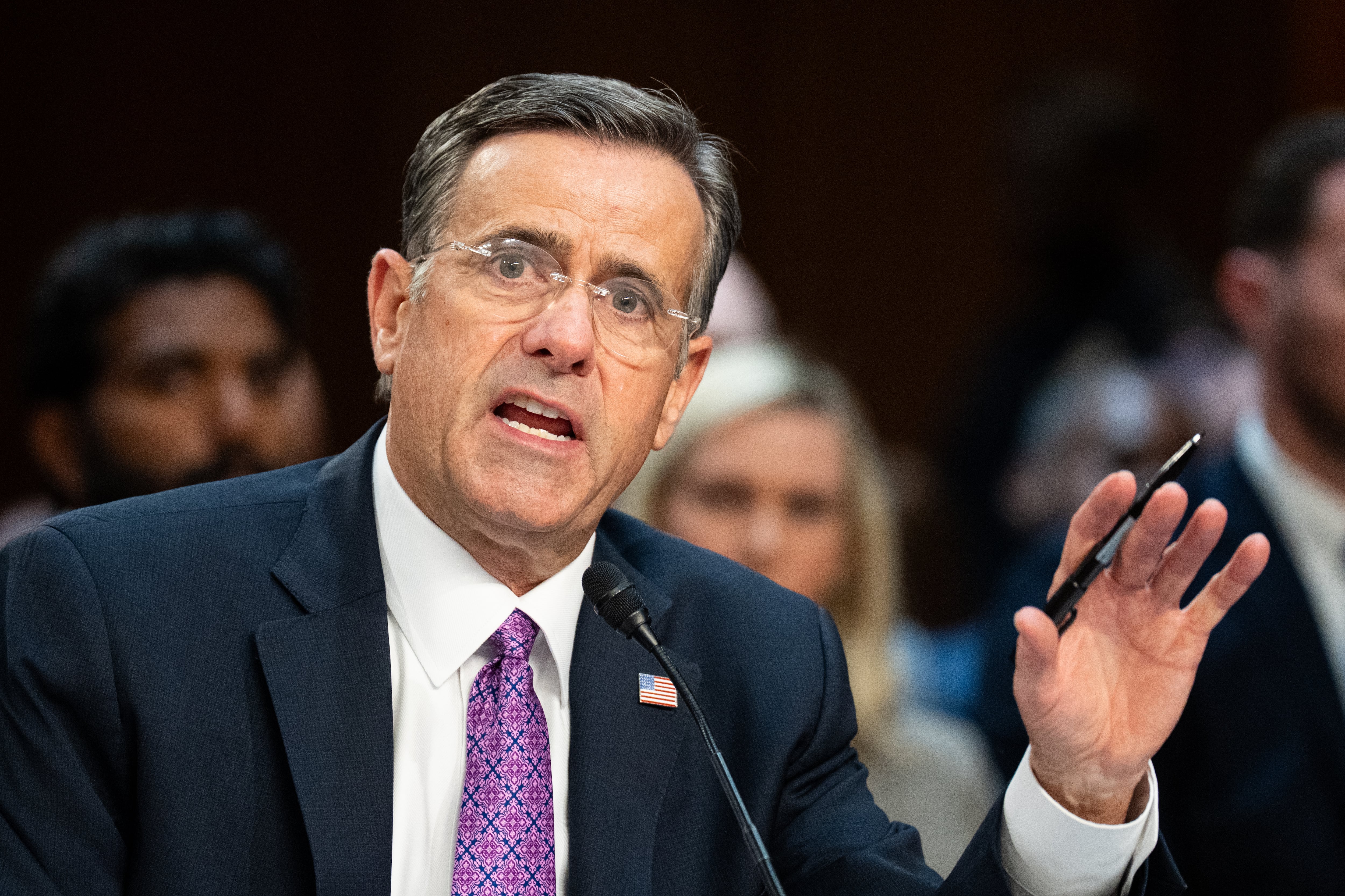 UNITED STATES - MARCH 18: CIA Director John Ratcliffe. Imagen tomada de Getty Imagenes (Crédito: Bill Clark / Colaborador)