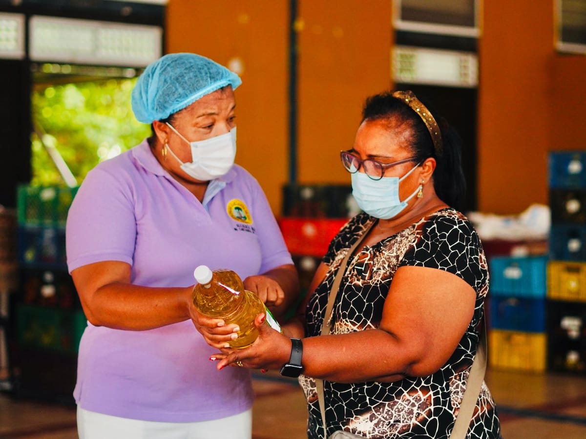 Adultos mayores de Cartagena recibieron más de 43 toneladas de alimentos