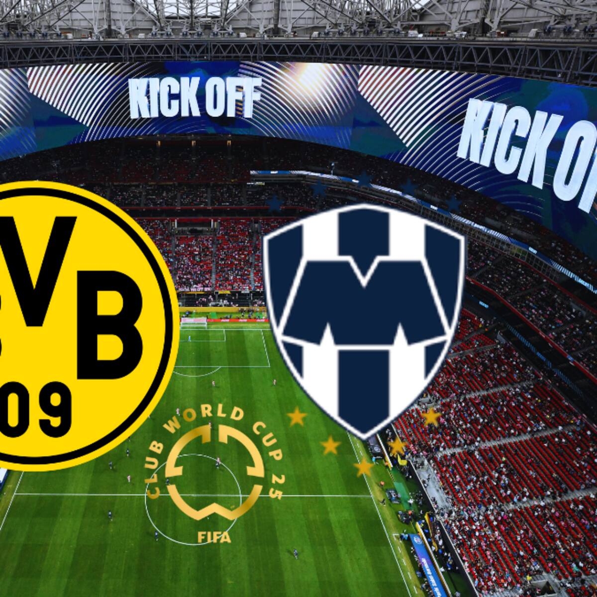 Borussia Dortmund vs. Monterrey, con Ramos, en octavos del Mundial de Clubes: fecha y dónde ver