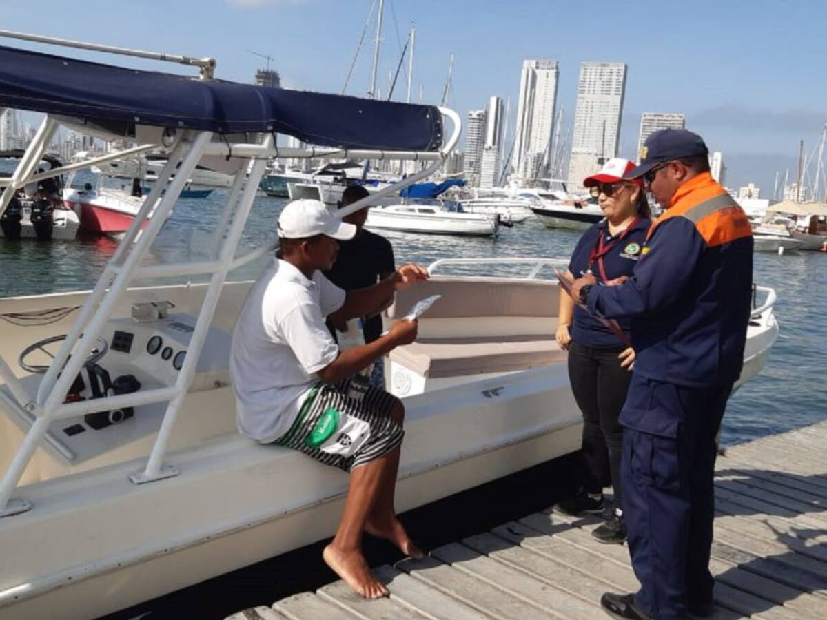 Prohíben zarpe de seis embarcaciones hacia la zona insular de Cartagena