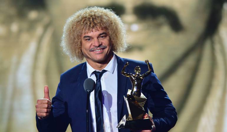 Carlos Valderrama.