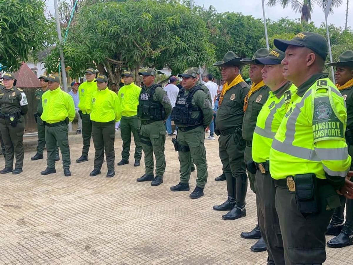 1.523 policías de Bolívar garantizan la tranquilidad en el Día de la Madre
