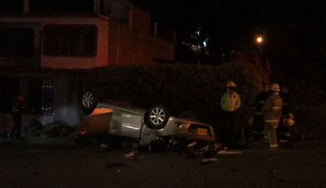 Accidente de tránsito en Ibagué