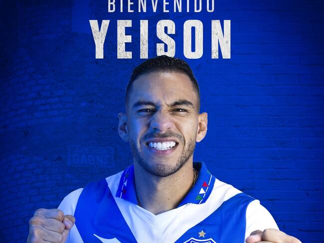 Yeison Gordillo, nuevo jugador de Vélez Sarsfield / Twitter: @Velez