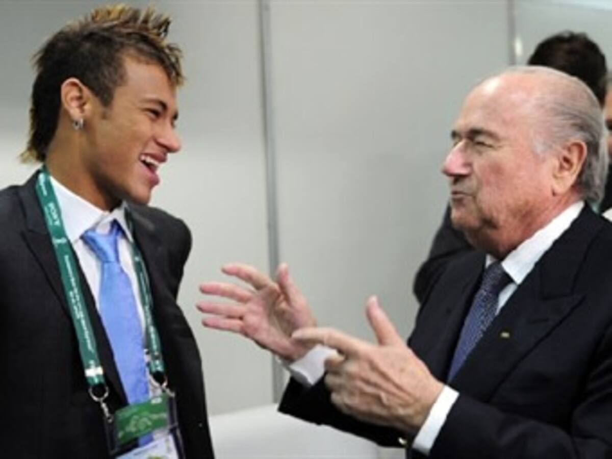 Blatter considera que Neymar podría llevar a Brasil al oro olímpico