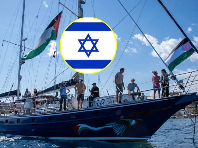 Israel intercepta el último barco que navegaba hacia Gaza de la Flotilla Sumud. Foto: EFE.