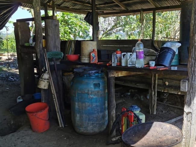 Destruido laboratorio para el procesamiento de Coca en el Caquetá