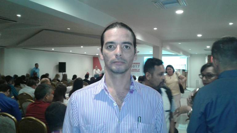 Danny Oviedo, coordinador del Observatorio de Justicia de la Fundación Protransparencia y la Gobernación del Atlántico