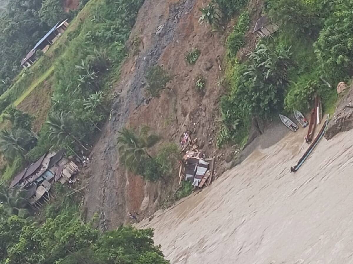 Avalancha en el Cañón del Micay deja tres menores desaparecidos: Defensa Civil del Cauca