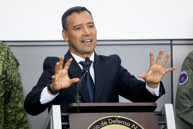 Ministro de Defensa, Pedro Sánchez. Foto: (Colprensa - Lina Gasca)