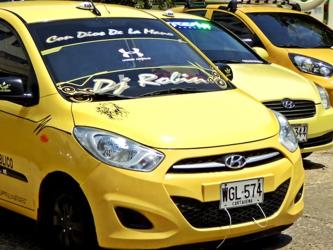 Desde este lunes nueva rotación del pico y placa para taxis de Cartagena