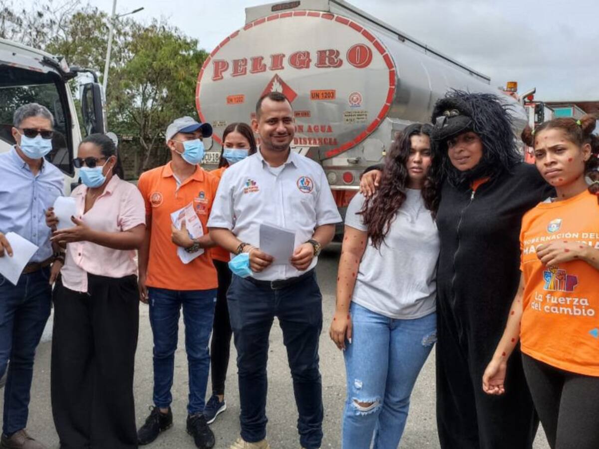 El Magdalena es pionero en campañas viales contra la viruela del mono