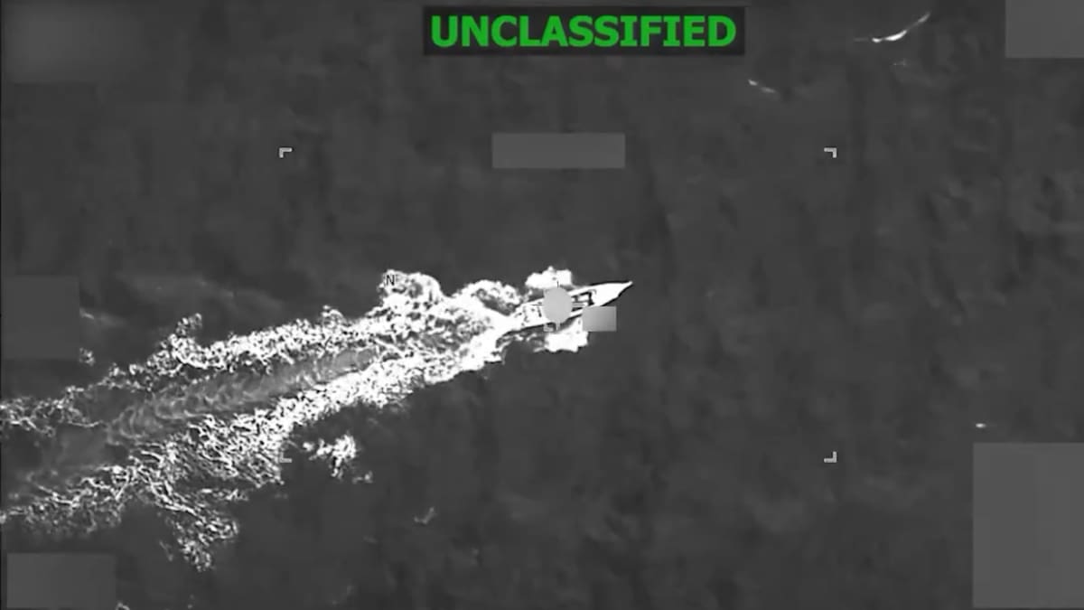 Tres muertos en un ataque de EEUU contra una embarcación de presuntos narcotraficantes en el Caribe