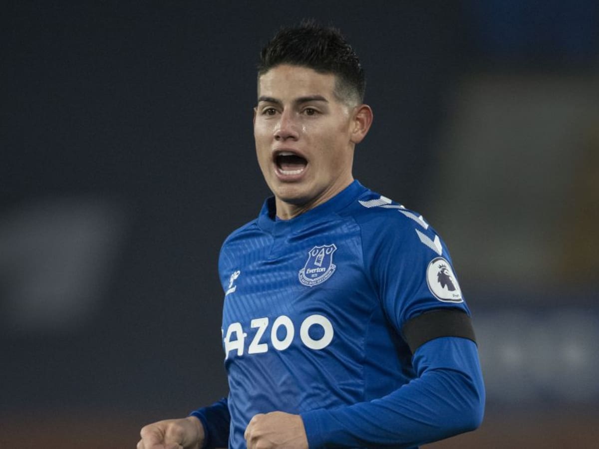 James será baja en Everton contra el Chelsea por molestia muscular