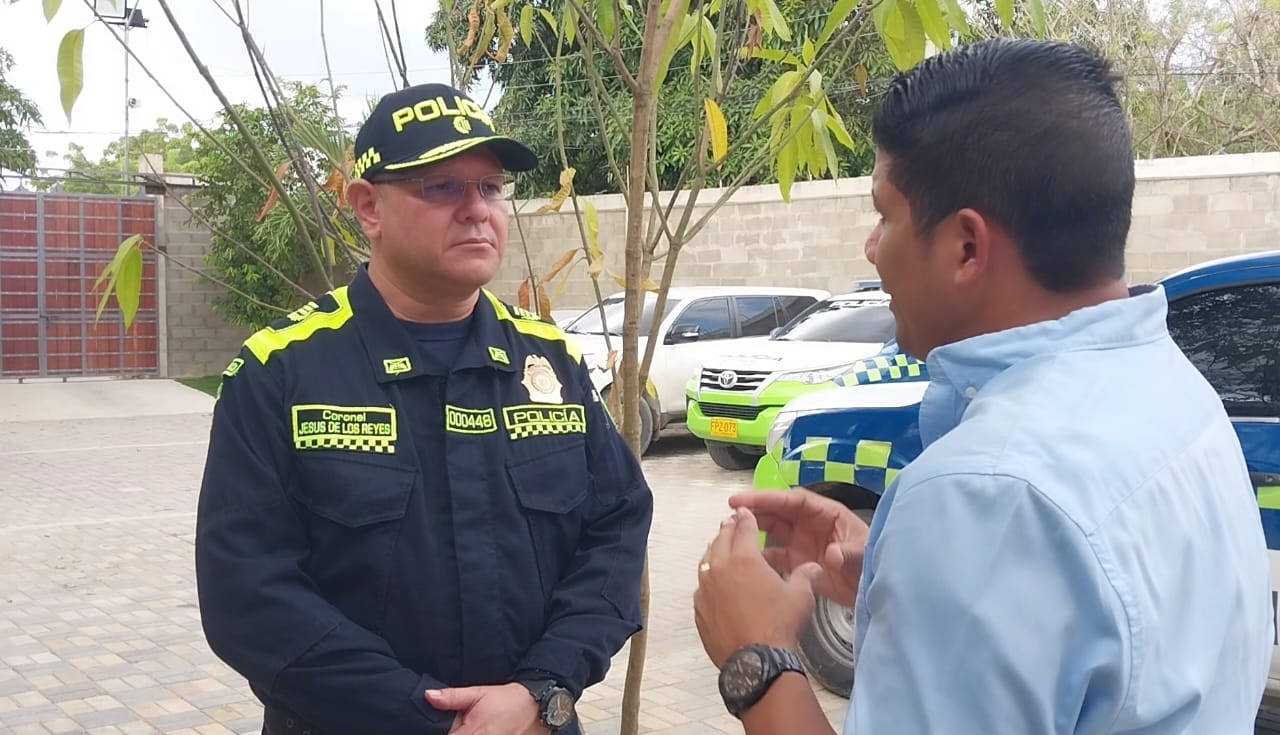 Autoridades tras ofrecer recompensa de $20 millones para quien entregue información de doble crimen en Malambo./Alcaldía de Malambo