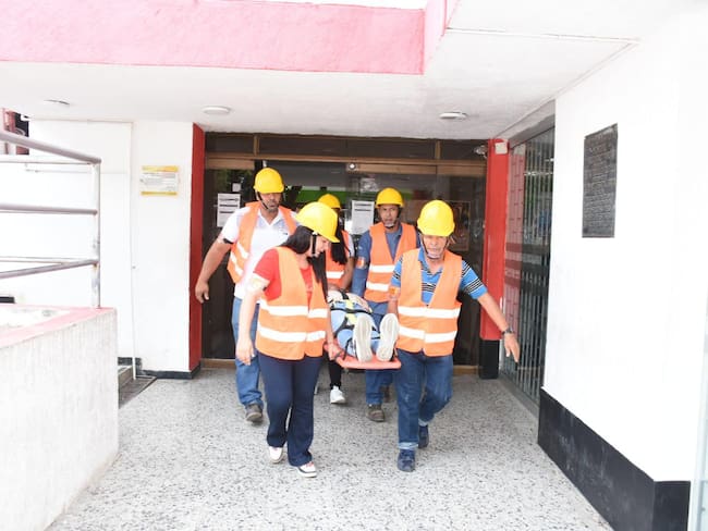 Entidades públicas 310 y 449 entidades privadas participaran del simulacro. Foto Cortesía.