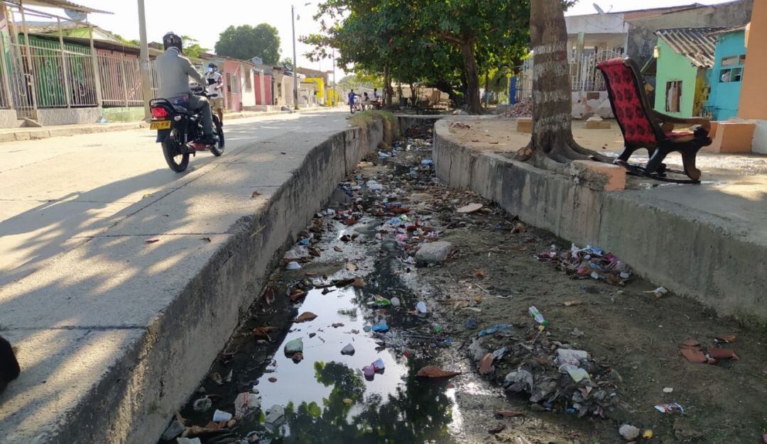 Sector La Poza del barrio Daniel Lemaitre