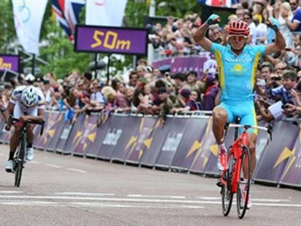 Alexandr Vinokourov subastará la bicicleta con la que ganó el oro olímpico