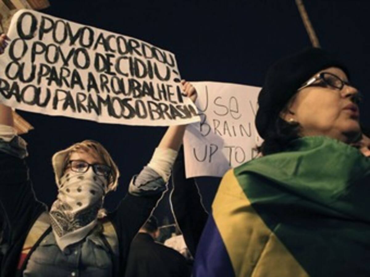 Las redes sociales como las grandes protagonistas de las protestas en Brasil