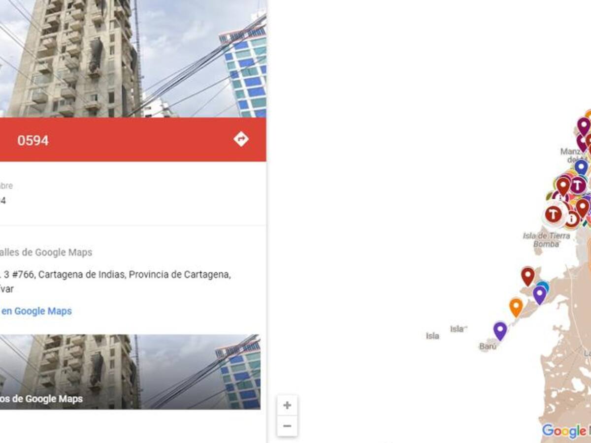 Por primera vez Cartagena cuenta con Cartografía de Enajenadores