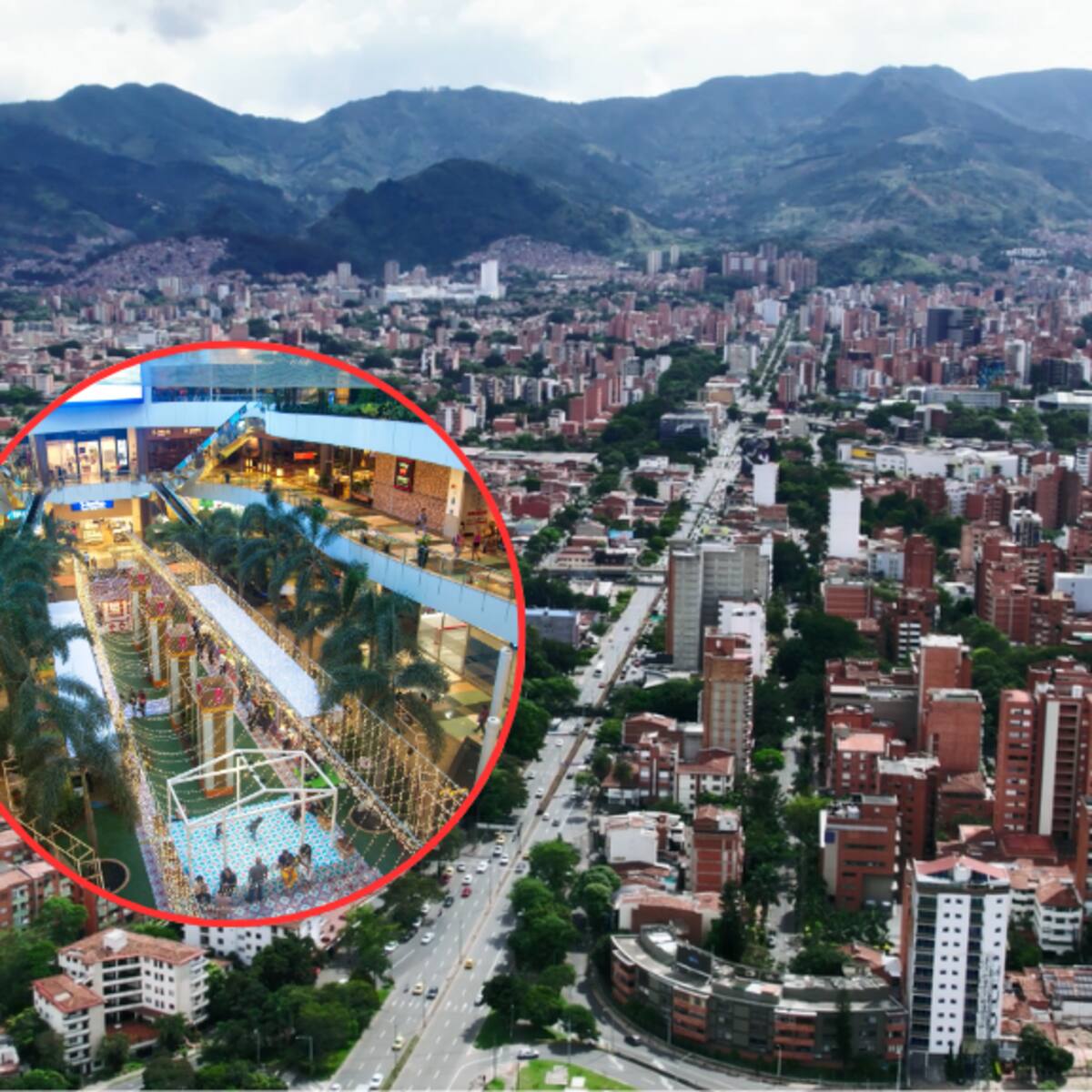 ¿Cómo se llama el mejor centro comercial de Medellín, según IA? Tiene hotel y simulador de surf