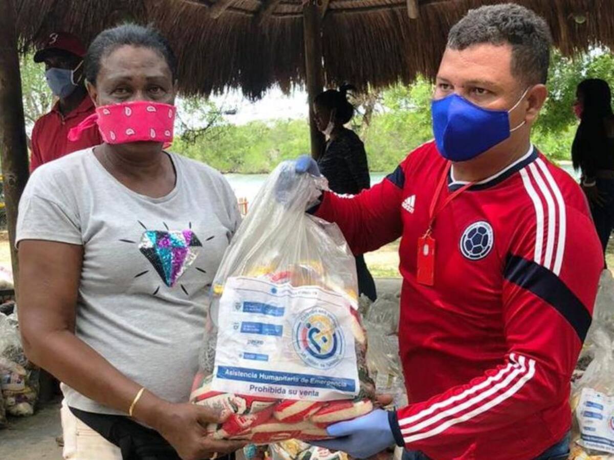Islas del Rosario recibieron ayuda humanitaria