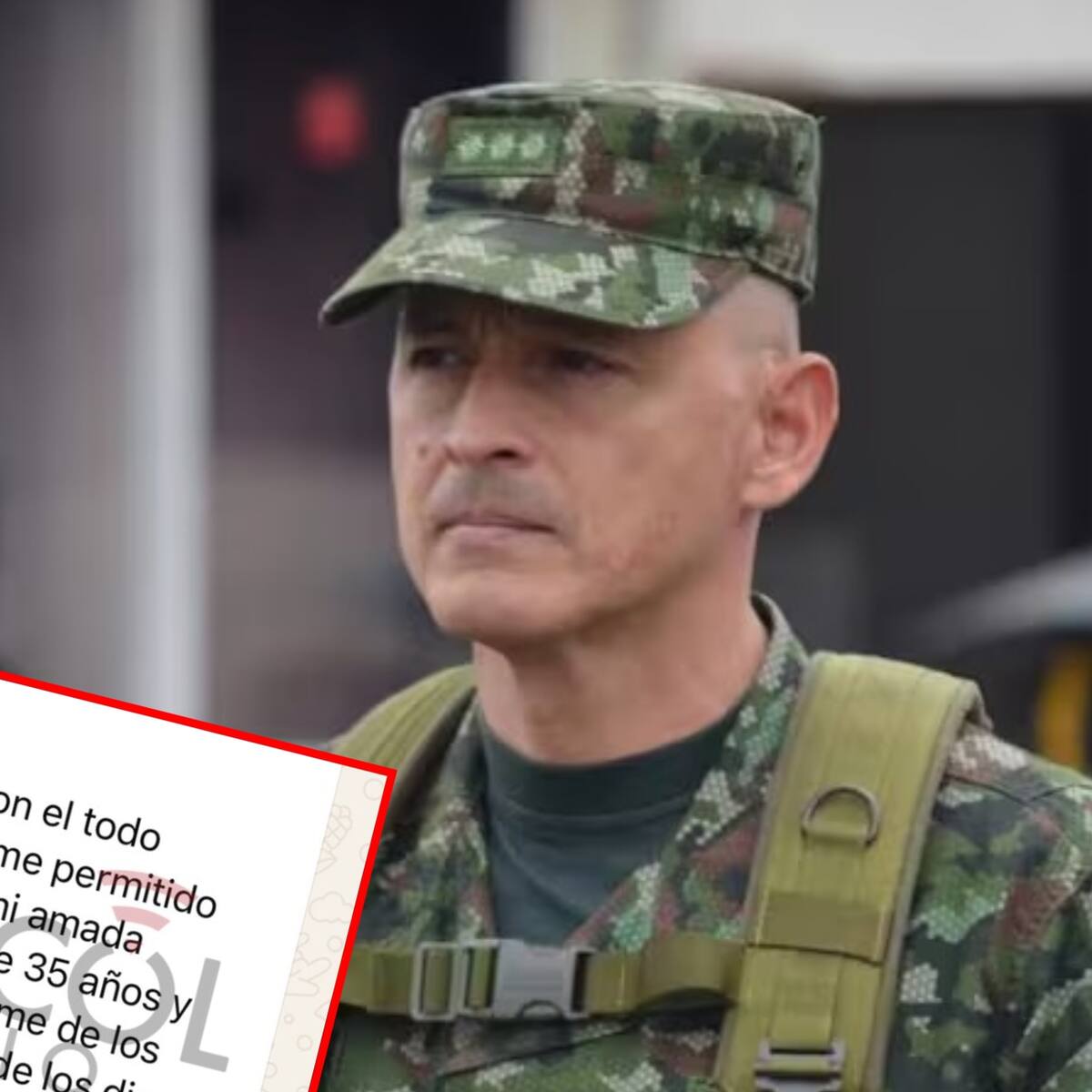 Acabo de ser notificado: el mensaje de despedida del general Erick Rodríguez tras su salida de FFMM