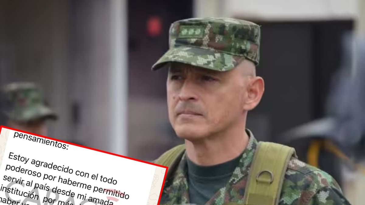 Acabo de ser notificado: el mensaje de despedida del general Erick Rodríguez tras su salida de FFMM