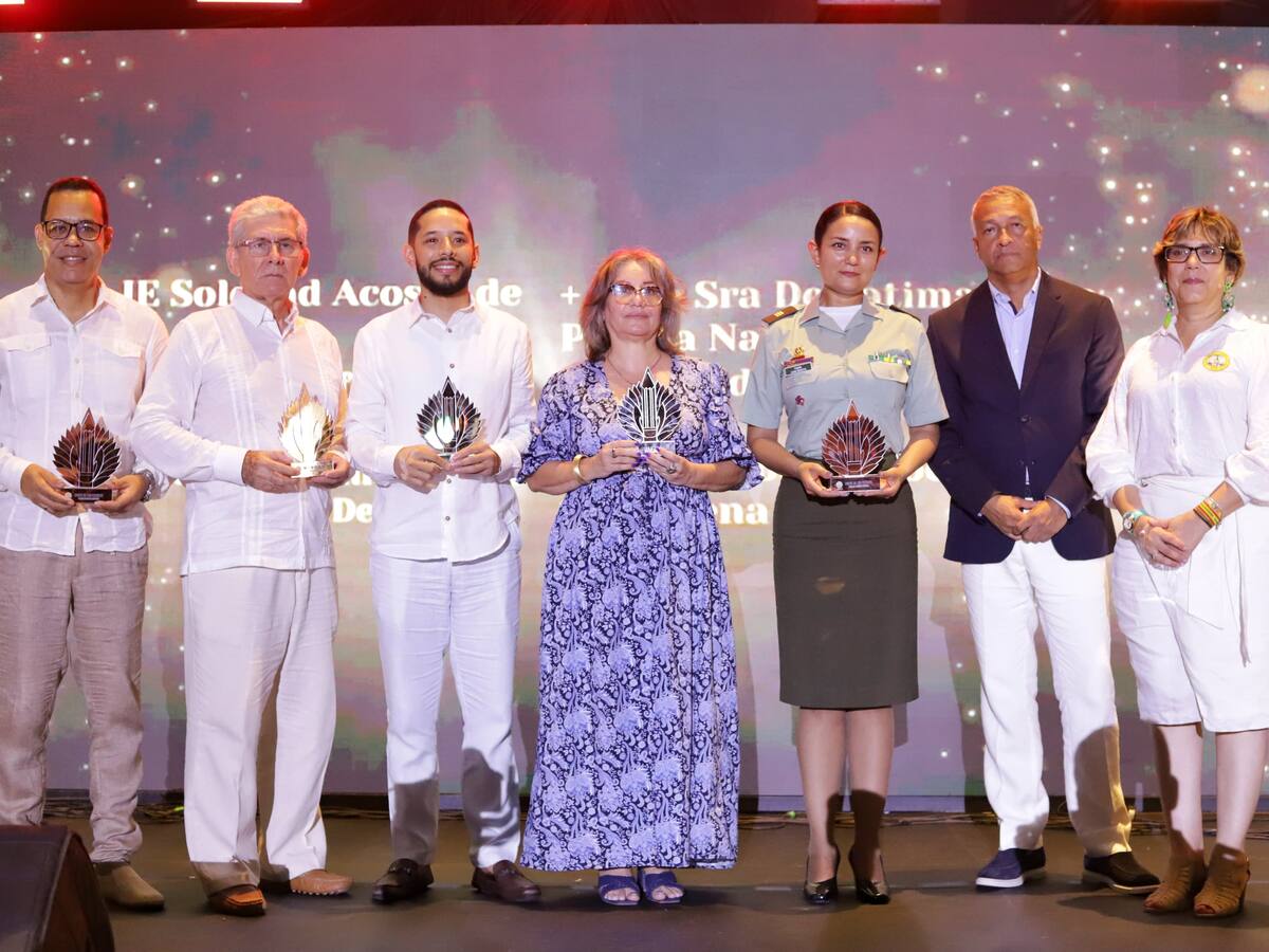 Cartagena premia la pedagogía: reconocieron a través de una gala al sector educativo