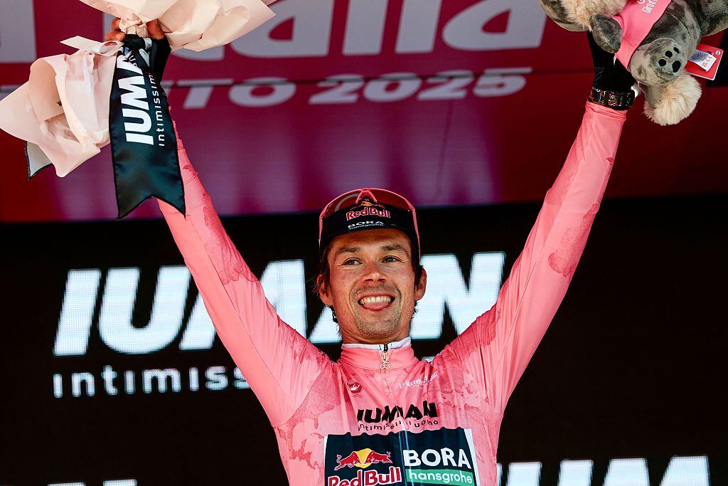 Primož Roglič, líder de la general tras la etapa 2 / Getty Images