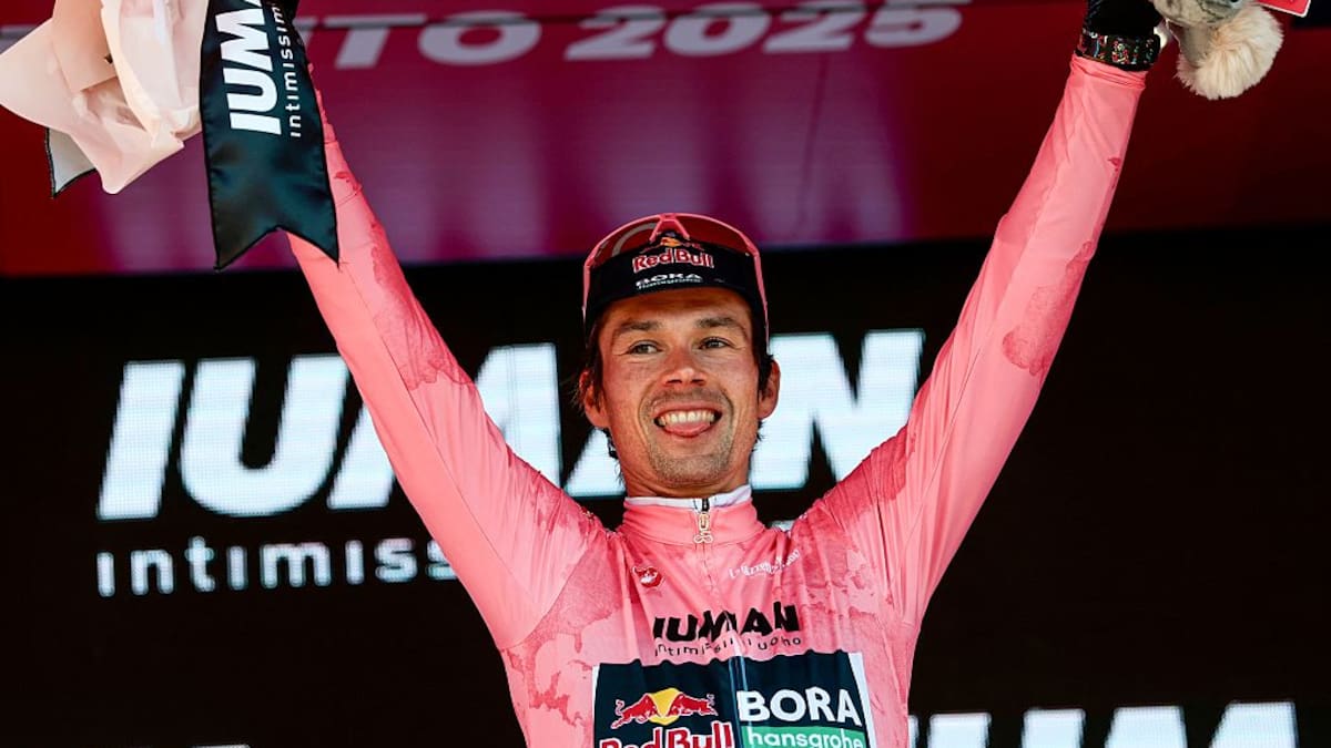 Clasificación general Giro de Italia 2025: Daniel F. Martínez, el mejor colombiano de la etapa 2