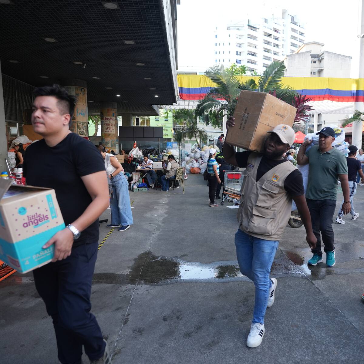 Alianza solidaria: GEM Miami envía primer vuelo con 110 pallets de ayuda humanitaria para Colombia