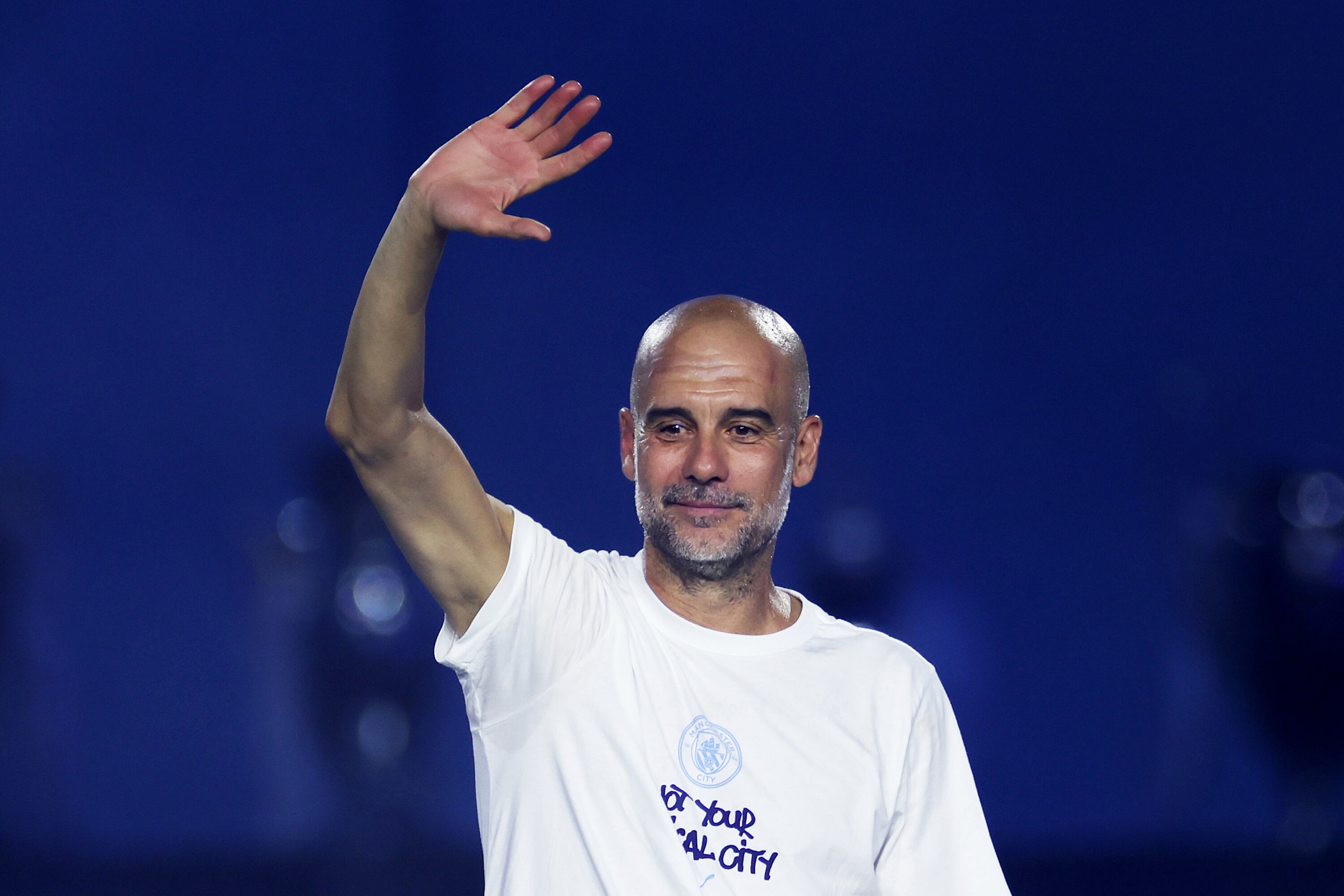 Pep Guardiola rompería el mercado para dirigir a una histórica selección en el Mundial 2030. (Photo by Lewis Storey/Getty Images)