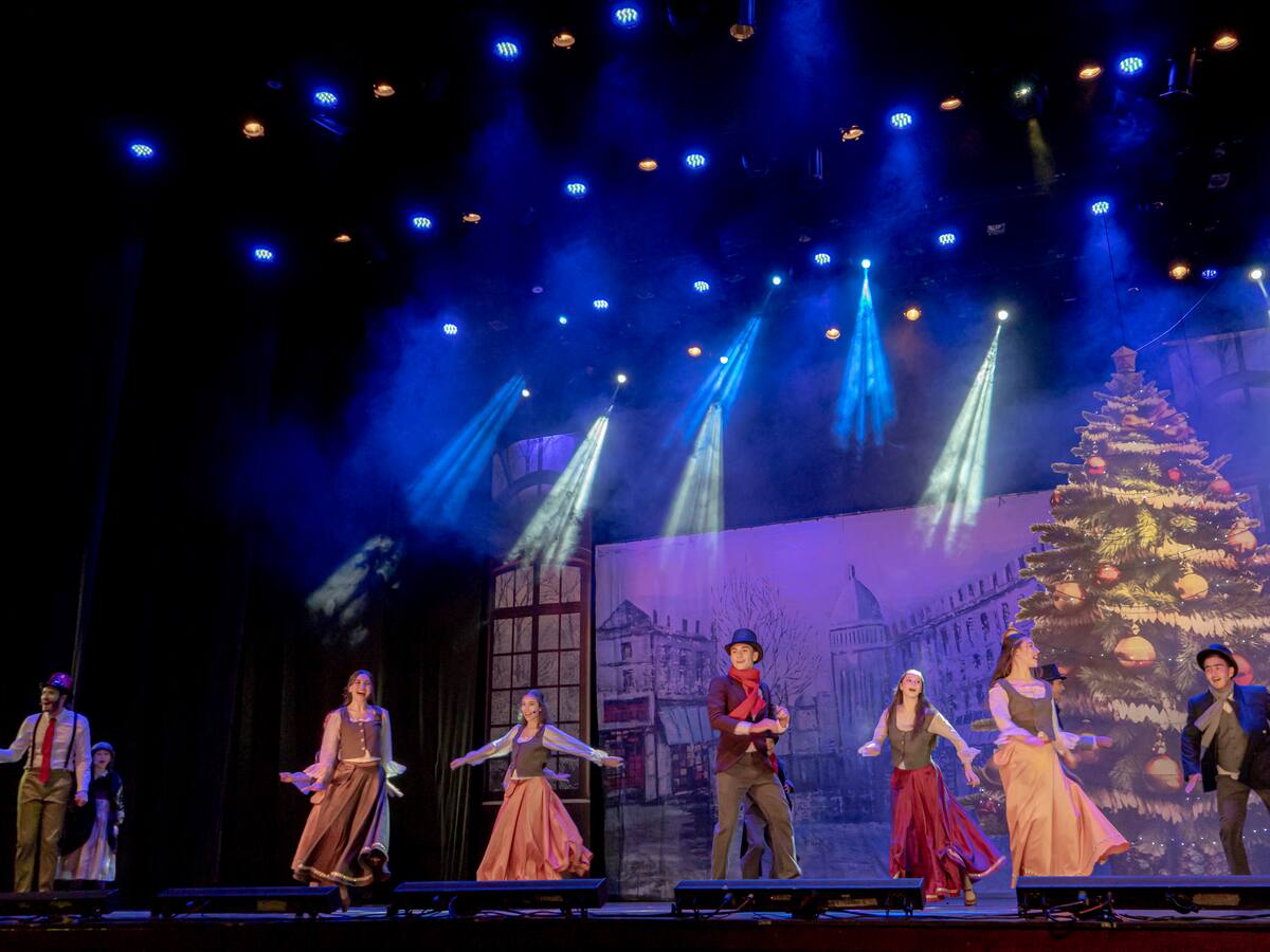 Medellín recibe el musical Canción de Navidad en el Teatro Pablo Tobón Uribe