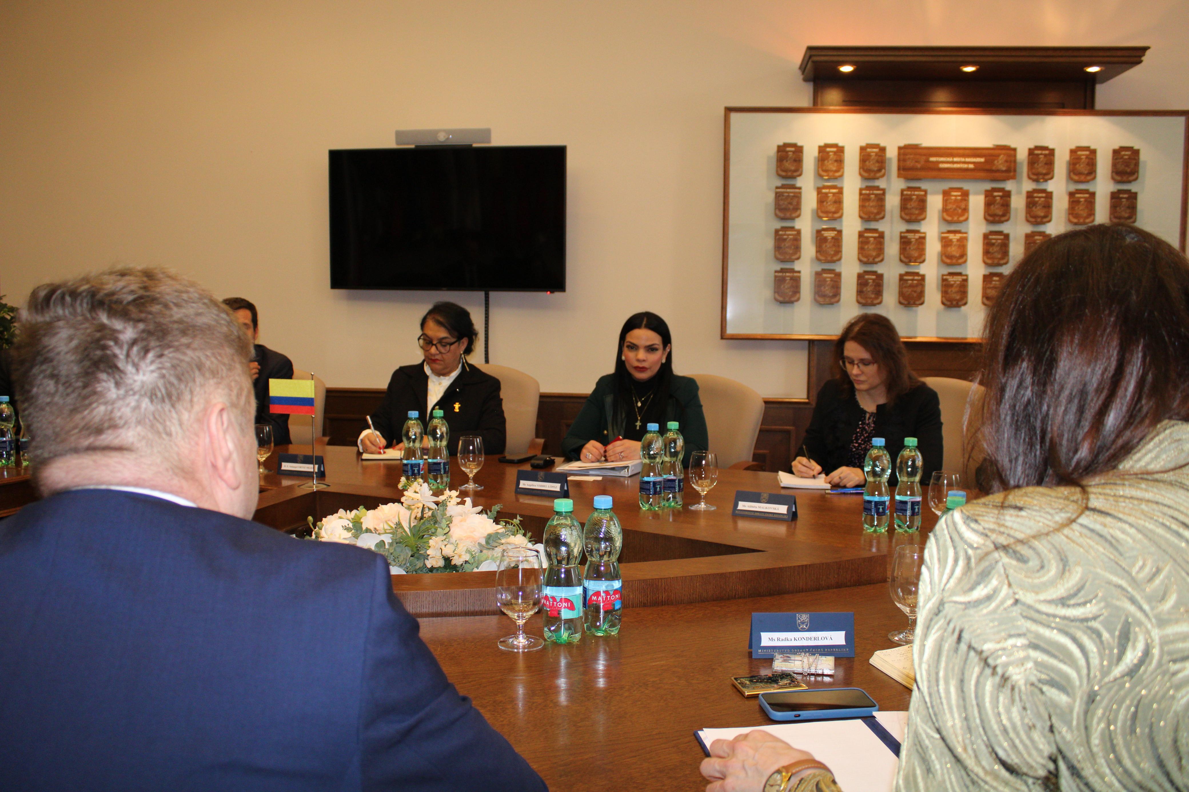 Viceministra de Defensa en República Checa